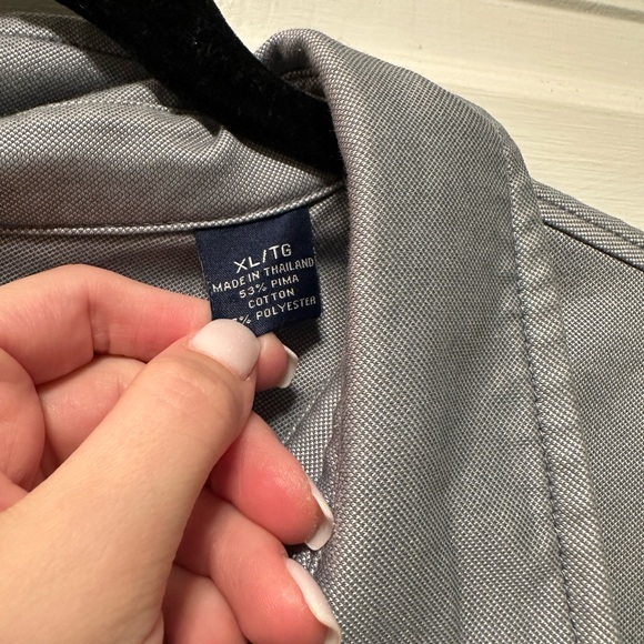 Tommy Bahama‎ Gray Polo - Picture 3 of 7